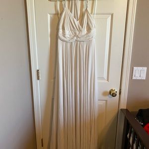 Bridal White Maxi Dress